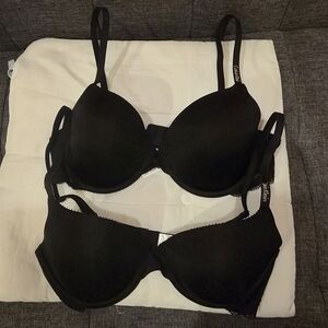 Calvin Klein Women's Lightly Lined Demi Bra (Pack of 2 EA)